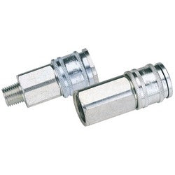 Draper 1/2" Bsp Parallel Euro Coupling Male Thread (Sold Loose) - AC71JM BULK - Farming Parts