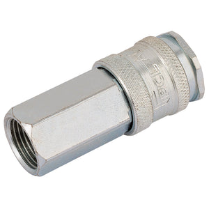 Draper 3/8" Bsp Parallel Euro Coupling Female Thread (Sold Loose) - AC71EF BULK - Farming Parts