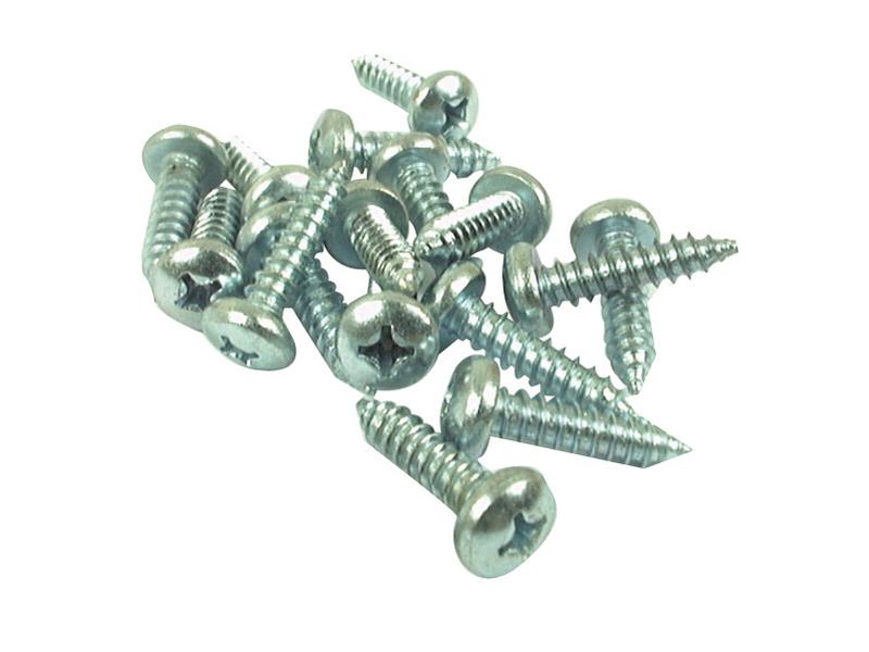 Metric Self Tapping Pozidrive Screw M4.8x25mm Steel DIN 7981B | S.54819