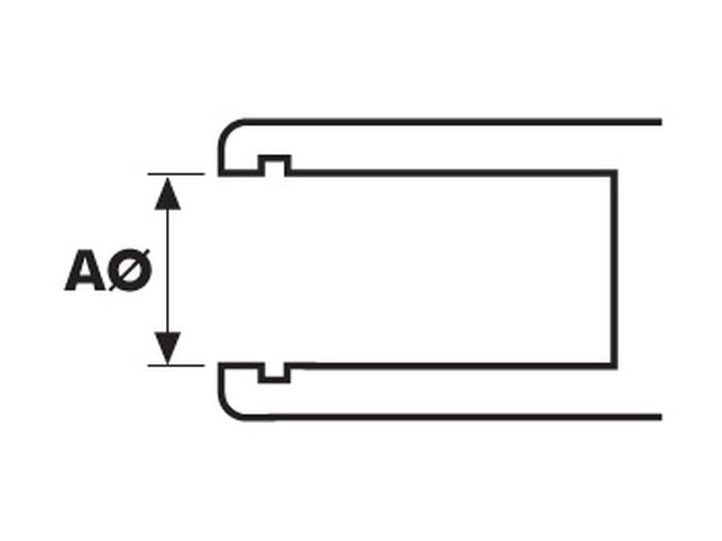 Internal Circlip 52mm (DIN 472) | Sparex Circlip for Mechanical Applications - S.55108