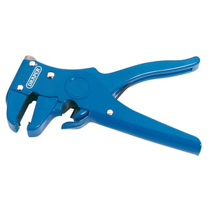 Draper Automatic Wire Stripper, 175mm - WSA, featuring a metallic finish, SK5 steel construction, and an ergonomic handle design.