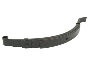 The Trailer Leaf Spring (5) by Sparex, Part Number S.55903, is a slightly curved multi-leaf steel suspension component typically used in vehicle suspension systems. It is designed to absorb shocks and maintain ride height, supporting weights up to 1500 KG.