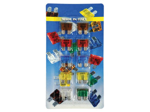 Blade Fuses 7.530A 10pc Card Standard Automotive Set | S.55996