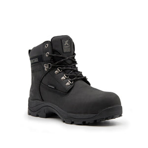 Xpert Heritage Legend S3 Safety Boot – Black, Waterproof & Lightweight | Composite Toe & Slip-Resistant