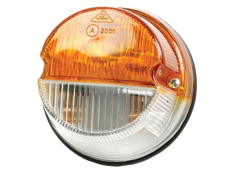 Sparex Halogen Front Combination Light 12V Amber Clear Lens | S.56132