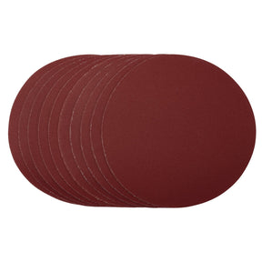 Draper Sanding Discs, 180mm, Hook & Loop, 240 Grit, (Pack Of 10) - SDHAL180 - Farming Parts