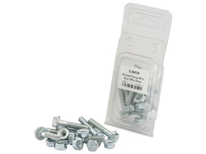 Sparex Agripak M6x30mm Serrated Flange Bolt Set 20pcs High-Grip Steel | S.56829