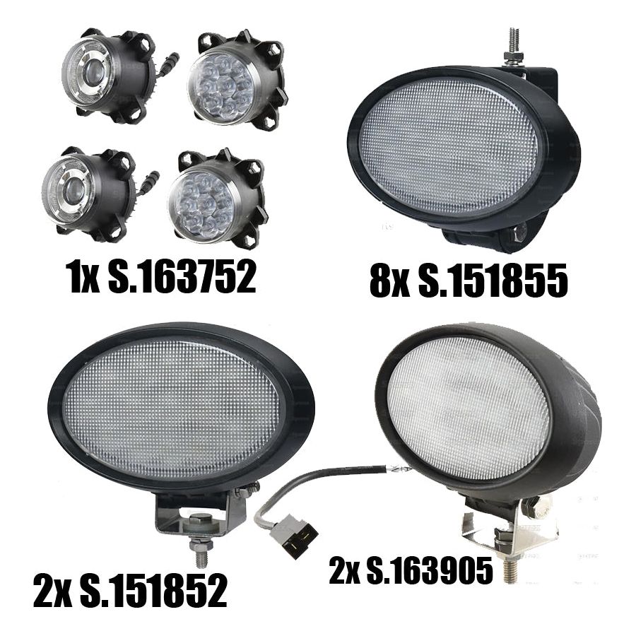 Massey Ferguson 56/5700 Series LED Light Kit Complete