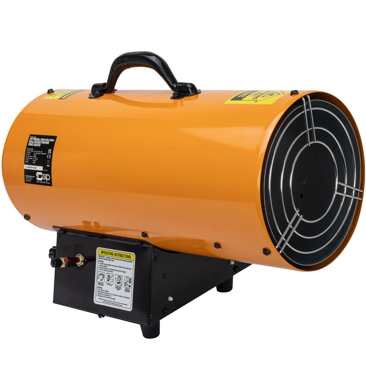 SIP FIREBALL DV85 110v/230v Propane Space Heater - IP-09231