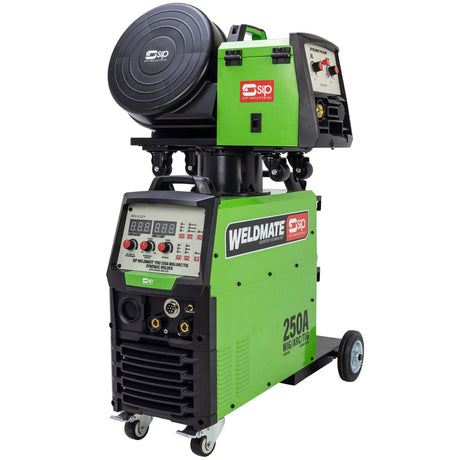 SIP WELDMATE® PRO 250A MIG/ARC/TIG Welder w/ SWF - IP-05753