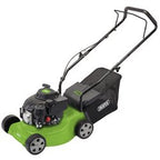 Draper Composite Deck Petrol Lawn Mower, 390mm, 132Cc/3.3Hp - LMP390 - Farming Parts