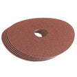 Draper Aluminium Oxide Sanding Disc, 115mm, 80 Grit (Pack Of 5) - APT10 - Farming Parts