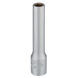 Draper Elora Deep Socket, 1/4" Sq. Dr., 5mm - 1455-T  5 - Farming Parts