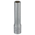 Draper Elora Deep Socket, 1/4" Sq. Dr., 6mm - 1455-T  6 - Farming Parts