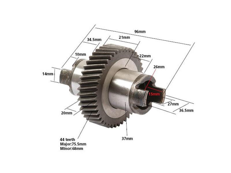 Sparex Hydraulic Pump Gear | S.59183 - Product Image 2
