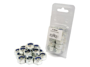 Sparex Metric Self Locking Nut M12x1.75mm DIN985 Coarse Thread | S.59846