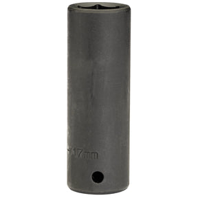 Draper Expert Hi-Torq® Deep Impact Socket, 1/2" Sq. Dr., 17mm (Sold Loose) - 410D-MMB - Farming Parts