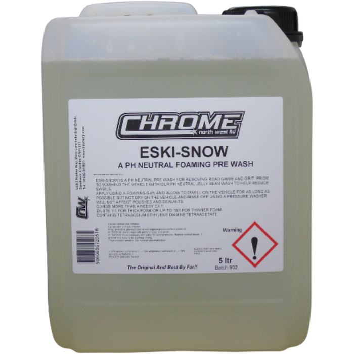 Chrome Eski Snow | pH-Neutral Foaming Pre-Wash for Safe & Effective Cleaning