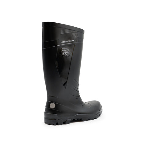 Swampmaster Titan S5 Safety PVC Wellington Black - Farming Parts