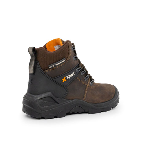 Xpert Typhoon Waterproof S3 Safety Boot Brown - Farming Parts