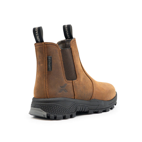 Xpert Heritage Dealer S3L Safety Boot Brown - Farming Parts