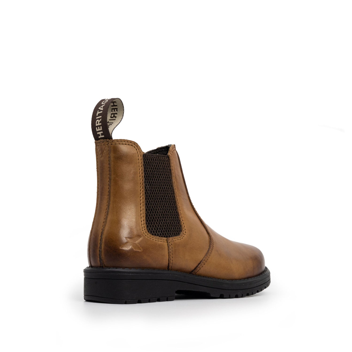 Xpert Heritage Wrangler Junior Dealer Boot Burnished Tan - Farming Parts