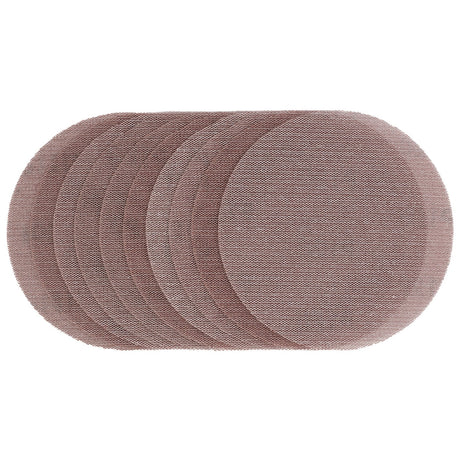 Draper Mesh Sanding Discs, 125mm, 120 Grit (Pack Of 10) - SDMSH125 - Farming Parts