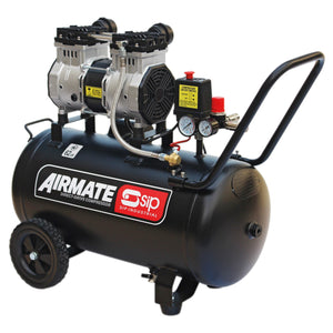 SIP DD 2hp 50ltr Low Noise Oil-Free Compressor - IP-05479