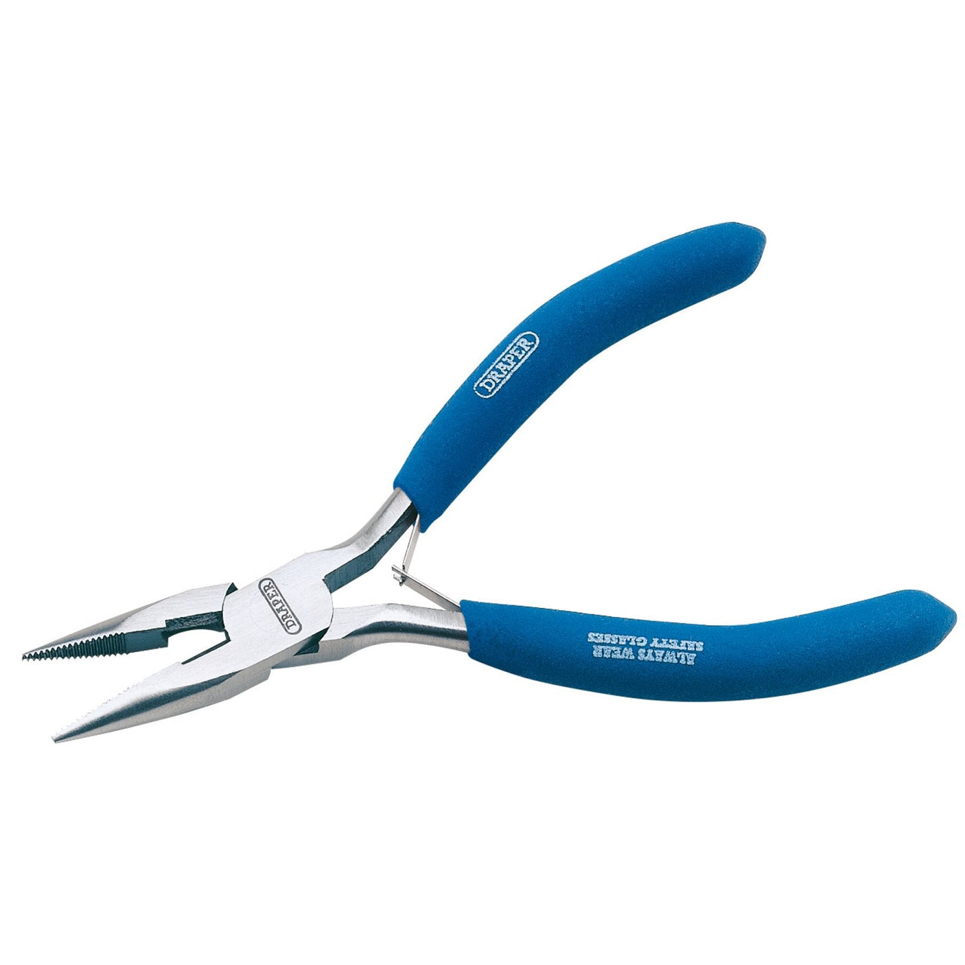 Draper Carbon Steel Long Nose Pliers, 125mm - 38A - Farming Parts