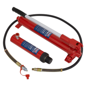SuperSnap® Push Ram with Pump & Hose Assembly - 10 Tonne - 610/45 - Farming Parts