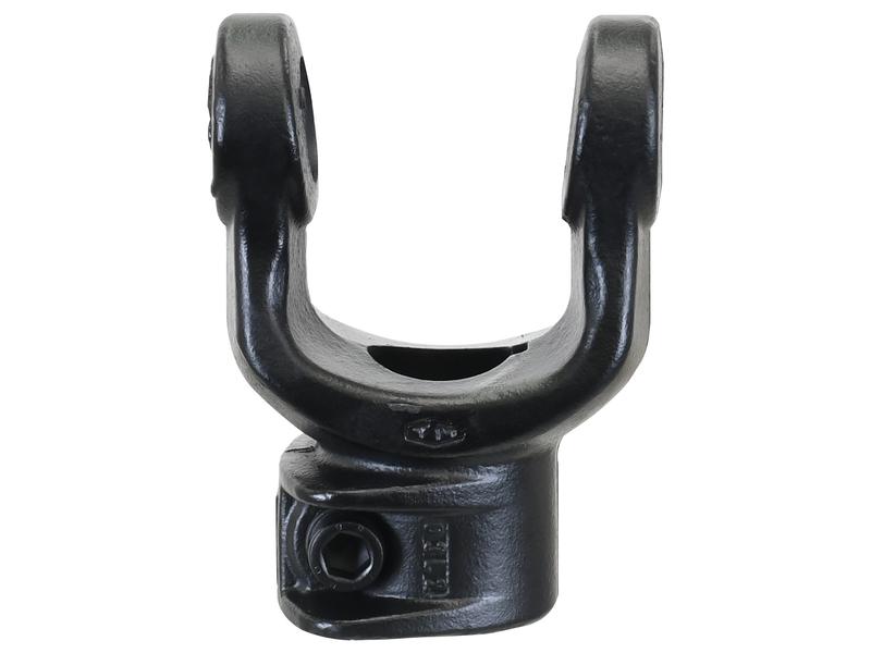 PTO Yoke - Interfering Clamp Bolt (U/J Size: 32 x 76mm) Bore Ø40mm, Key Size: 12mm. - Sparex Part No. S.6254