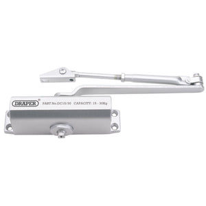 Draper Adjustable Automatic Door Closer For Doors Between 15Kg And 30Kg - DC 15/30 - Farming Parts