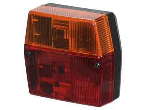 Rear Combination Light, (Halogen), Function: 4, Brake / Tail / Indicator / Number Plate, RH & LH, 12/24V - Sparex Part No. S.6320