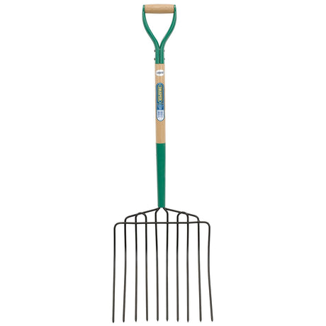 Draper 10 Prong Manure Fork With Wood Shaft And Myd Handle - AF10PSF/I - Farming Parts