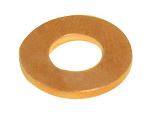 Imperial Copper Washers, ID: 2/5'' x OD: 5/6'' x Thickness: 0.0747'' - Sparex Part No. S.6371