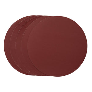 A pack of five Draper Sanding Discs, 305mm with PSA backing and 240 grit.