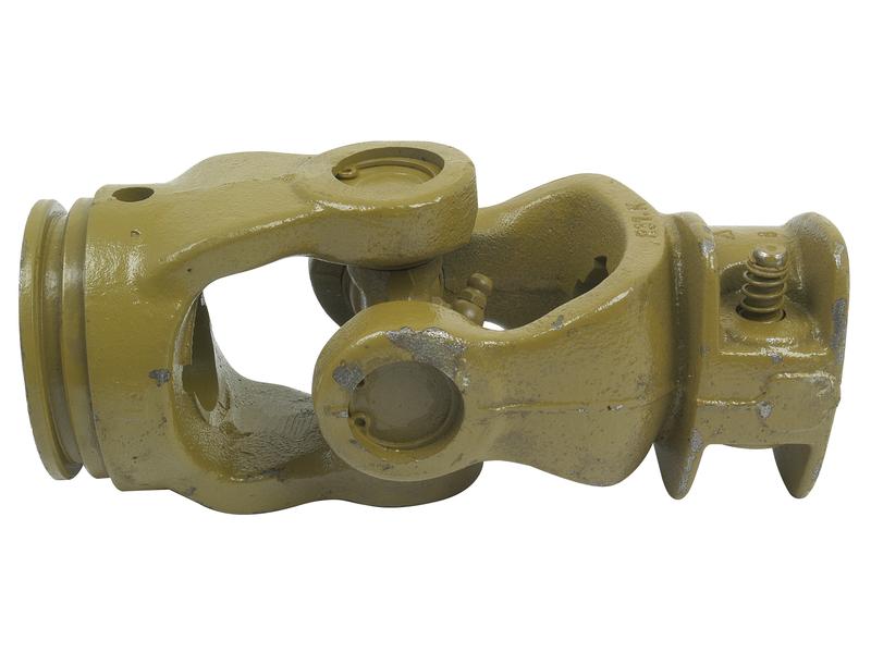 PTO Coupling (U/J Size: 27 x 70mm) Size: 1-3/8''-6 Spline, Profile: Lemon, Size: 40 x  34.5 x  4mm, Ref: Ov. - Sparex Part No. S.6421