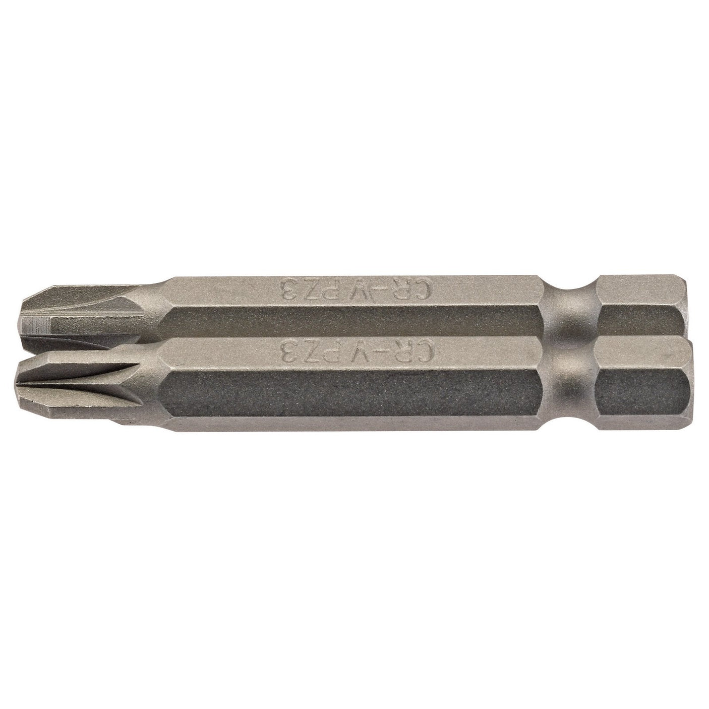 Draper Pz Type Insert Bit, 1/4" Hex, 50mm Long, No.3 (Pack Of 2) - 50PZ/2/B - Farming Parts