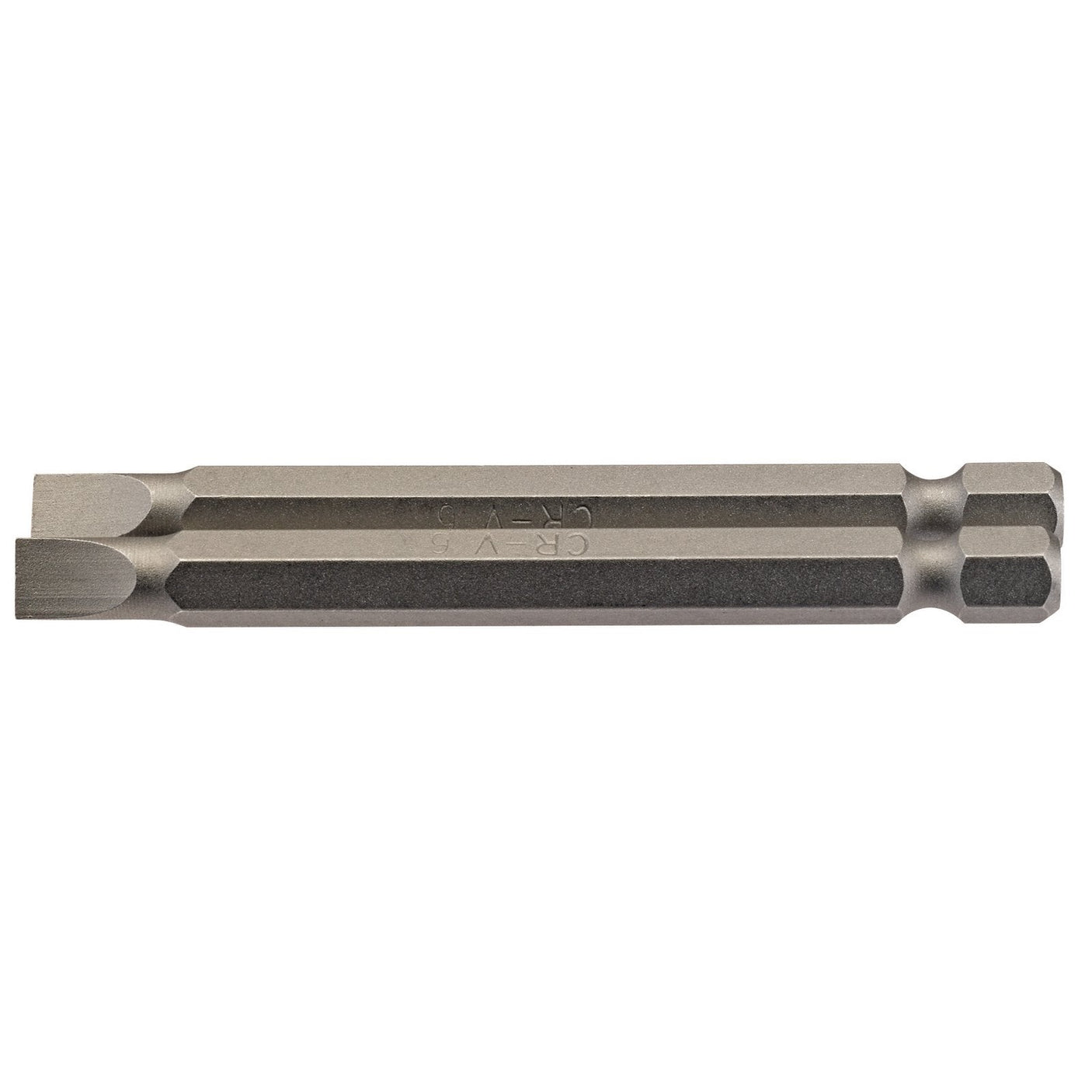 Draper Plain Slot Insert Bit, 6mm, 1/4" Hex, 75mm Long (Pack Of 2) - 75PS/2/B - Farming Parts