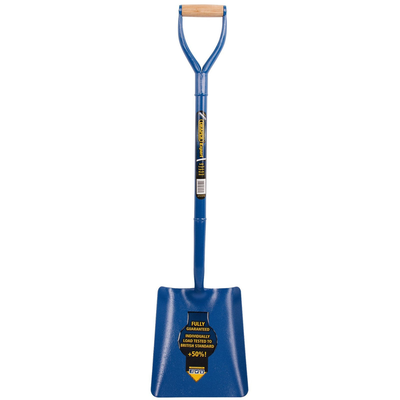 Draper Expert All Steel Contractors Square Mouth Shovel - ASS-SM - Farming Parts