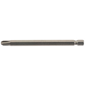 Draper Cross Slot Insert Bit, 1/4" Hex, 100mm Long, No.3 (Pack Of 1) - 100CS/1/B - Farming Parts