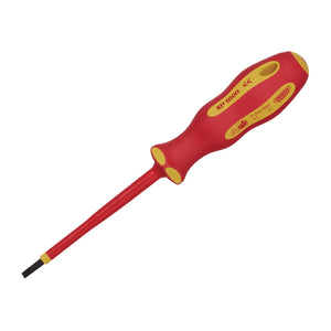 Draper Xp1000&#174; Vde Plain Slot Screwdriver, 4.0 X 100mm - 965 - Farming Parts