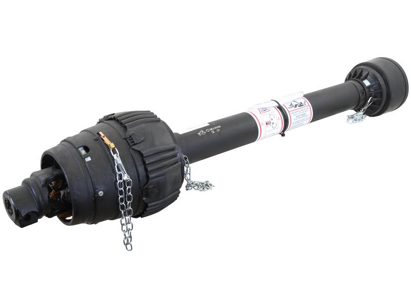 Sparex PTO Shaft - EUCV Wide Angle - One End, (Lz) Length: 893mm, 1 3/8'' x 6 Spline 80° W.A. Slide Lock to 1 3/8'' x 6 Spline Q.R. - Sparex Part No. S.6446