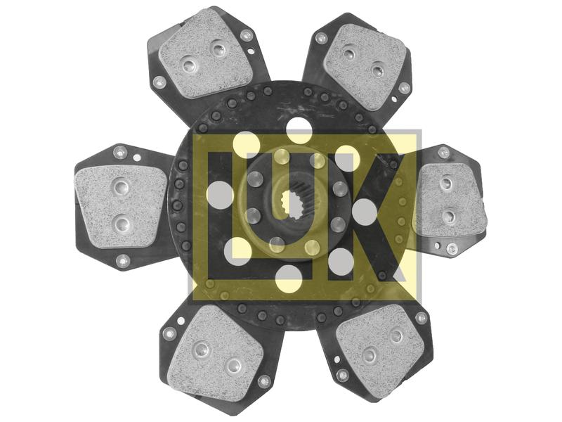 Clutch Plate Heavy-Duty 310 MM 18-Spline for Zetor Tractors - Sparex Part S.64549