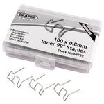 Draper 0.8mm Bent Castle Staples (50) - HPS-A - Farming Parts