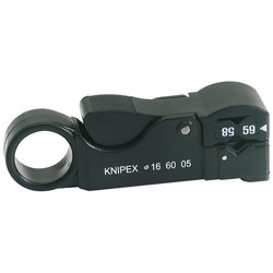Draper Knipex 16 60 05Sb Adjustable Co-Axial Stripping Tool, 4 - 10mm - 16 60 05 SB - Farming Parts