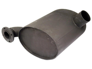 Sparex Underhood Silencer Black Heat-Resistant Exhaust Unit | S.65314