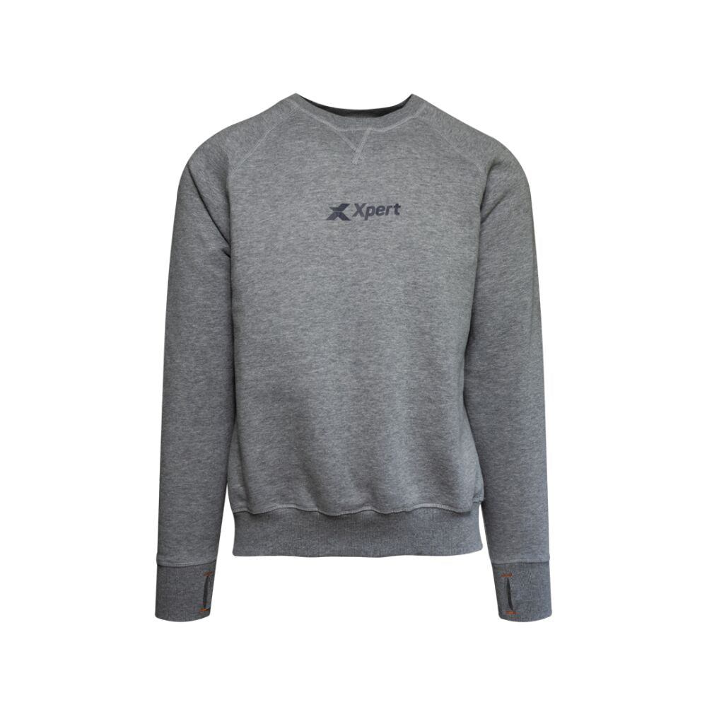 Xpert Pro Sweatshirt – Black, 300 GSM Fleece, Tough-X™ Fabric | Durable & Comfortable Workwear