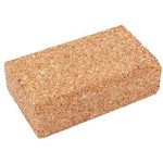 The Draper Cork Sanding Block, measuring 110 X 65 X 30mm, features a uniform texture and bevelled edges, offering stability and support during tasks. Its flat base ensures consistent contact with surfaces.