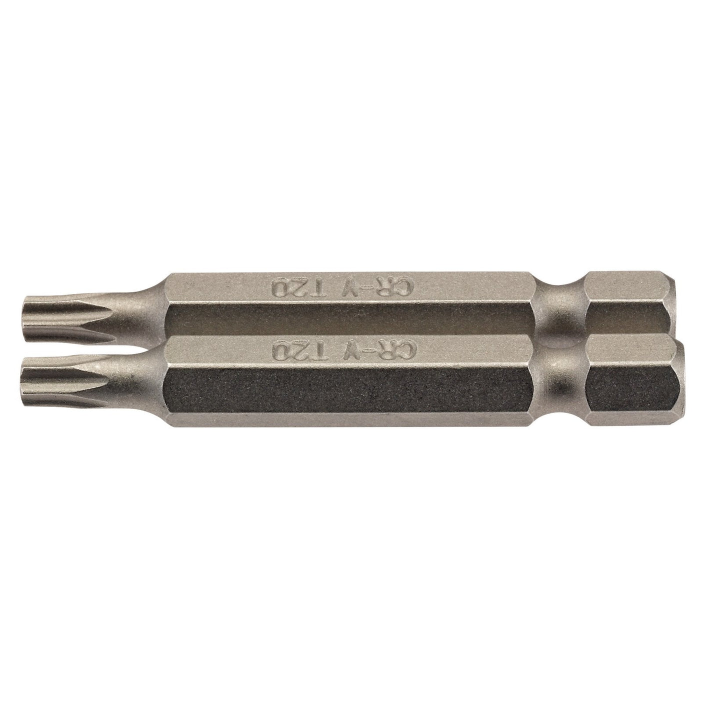 Draper Tx-Star&#174; Insert Bit, 1/4" Hex, 50mm Long, T20 (Pack Of 2) - 50TX/2/B - Farming Parts